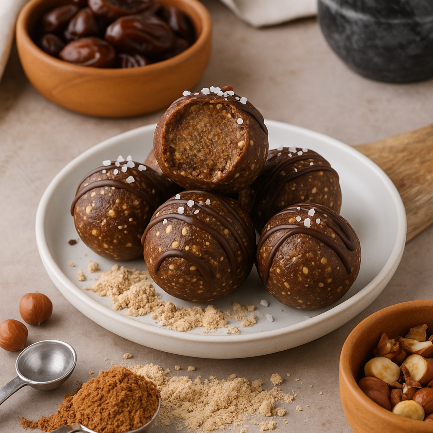 Chocolate Protein Balls - Build Strength & Stamina